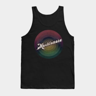 retro vintage circle Macklemore Tank Top